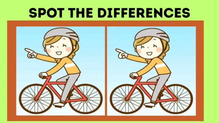 Differences in the Girl Cycling Pictures